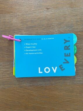 Lovevery The Realist 19, 20, 21 Months Play Guide